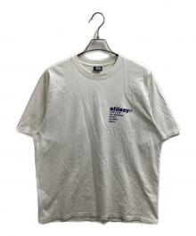 stussy（ステューシー）の古着「STRAWBERRY PRINT S/S / ロゴプリント Tシャツ」｜ホワイト