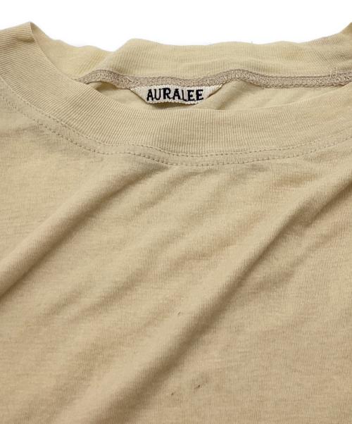 AURALEE（オーラリー）AURALEE (オーラリー) 長袖カットソー / 21SP01HF / MADE IN JAPAN イエロー サイズ:4の古着・服飾アイテム