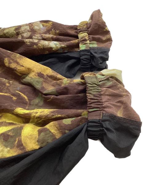 LAD MUSICIAN（ラッドミュージシャン）LAD MUSICIAN (ラッドミュージシャン) FLOWER BLOUSON ブラウン サイズ:42の古着・服飾アイテム