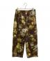 LAD MUSICIAN (ラッドミュージシャン) ESTER JERSEY INKJET FLOWER 2TUCK TRACK PANTS ブラウン サイズ:44：14000円