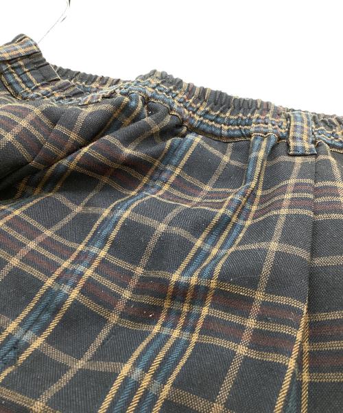 MAISON SPECIAL（メゾンスペシャル）MAISON SPECIAL (メゾンスペシャル) チェックパンツ ネイビー サイズ:46の古着・服飾アイテム