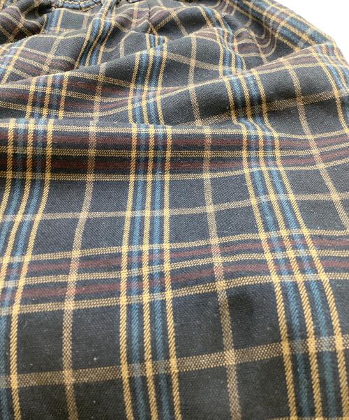 MAISON SPECIAL（メゾンスペシャル）MAISON SPECIAL (メゾンスペシャル) チェックパンツ ネイビー サイズ:46の古着・服飾アイテム