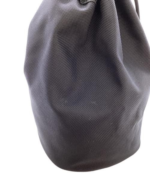 hALON（アーロン）hALON (アーロン) 巾着バッグ ブラックの古着・服飾アイテム