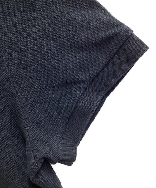AMI Alexandre Mattiussi（アミアレクサンドルマテュッシ）AMI Alexandre Mattiussi (アミアレクサンドルマテュッシ) AMI DE COEUR POLO SHIRT（アミデクールポロシャツ）/ BFUPL001.760 ブラック サイズ:ＸＳの古着・服飾アイテム