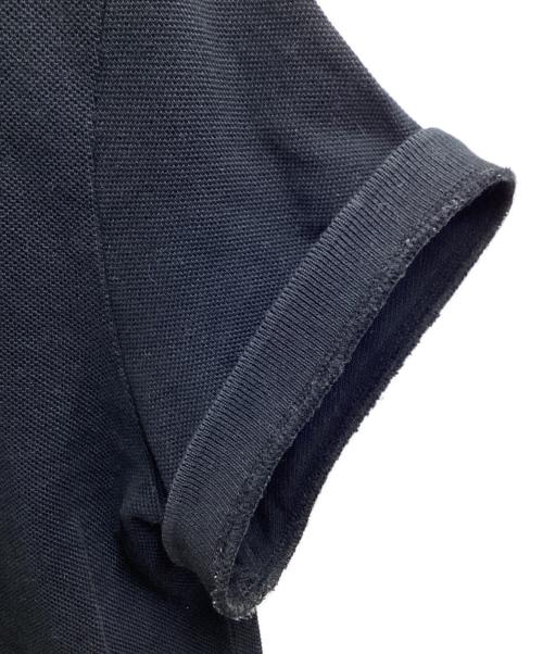 AMI Alexandre Mattiussi（アミアレクサンドルマテュッシ）AMI Alexandre Mattiussi (アミアレクサンドルマテュッシ) AMI DE COEUR POLO SHIRT（アミデクールポロシャツ）/ BFUPL001.760 ブラック サイズ:ＸＳの古着・服飾アイテム