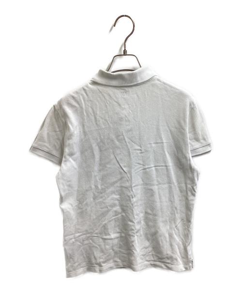 AMI Alexandre Mattiussi（アミアレクサンドルマテュッシ）AMI Alexandre Mattiussi (アミアレクサンドルマテュッシ) AMI DE COEUR POLO SHIRT ホワイト サイズ:XSの古着・服飾アイテム