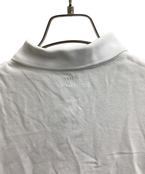 AMI Alexandre Mattiussi（アミアレクサンドルマテュッシ）AMI Alexandre Mattiussi (アミアレクサンドルマテュッシ) AMI DE COEUR POLO SHIRT ホワイト サイズ:XSの古着・服飾アイテム