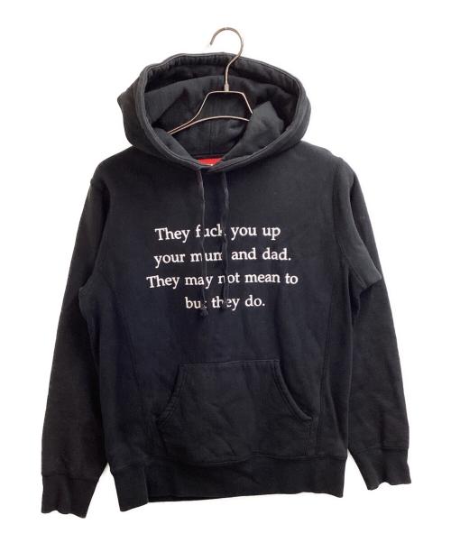 SUPREME（シュプリーム）SUPREME (シュプリーム) They Fuck You Up Hooded Sweatshirt　/　16FW ブラック サイズ:Sの古着・服飾アイテム