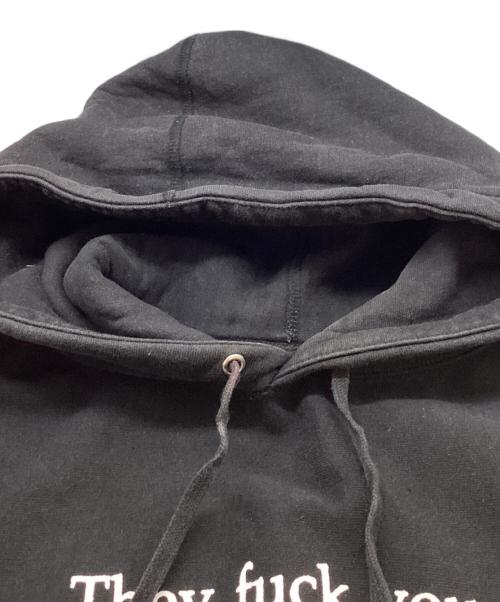 SUPREME（シュプリーム）SUPREME (シュプリーム) They Fuck You Up Hooded Sweatshirt　/　16FW ブラック サイズ:Sの古着・服飾アイテム
