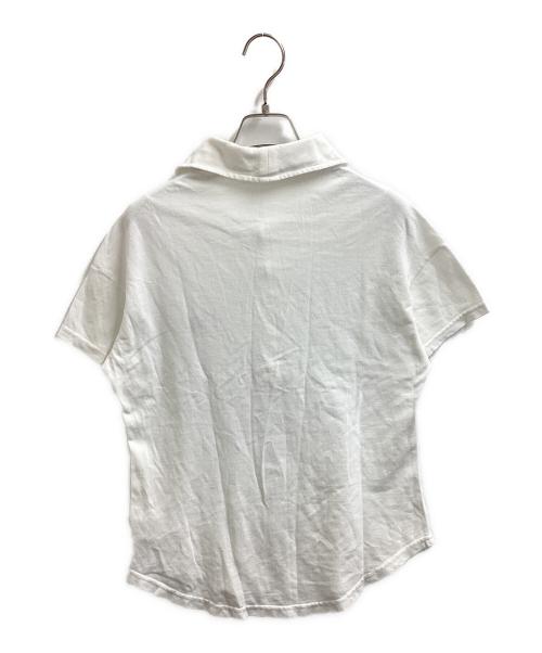 Vivienne Westwood ocean（ヴィヴィアンウエストウッドオーシャン）Vivienne Westwood OCEAN (ヴィヴィアンウエストウッドオーシャン) オーブロゴ刺繍ポロシャツ / 355-36525 ホワイト サイズ:Mの古着・服飾アイテム