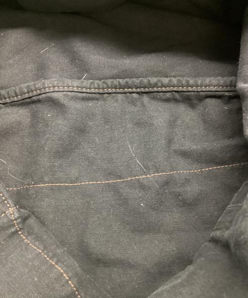 POLO JEANS（ポロジーンズ）POLO JEANS (ポロジーンズ) 星条旗デニムトートバッグ / RALPH LAUREN インディゴ×ブラックの古着・服飾アイテム