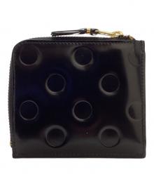 COMME des GARCONS（コムデギャルソン）の古着「POLKA DOTS EMBOSSED コインケース」｜ブラック