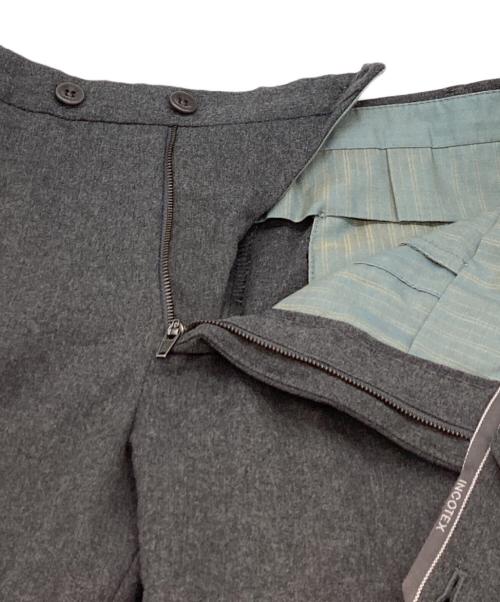INCOTEX（インコテックス）INCOTEX (インコテックス) スラックス グレー サイズ:48の古着・服飾アイテム