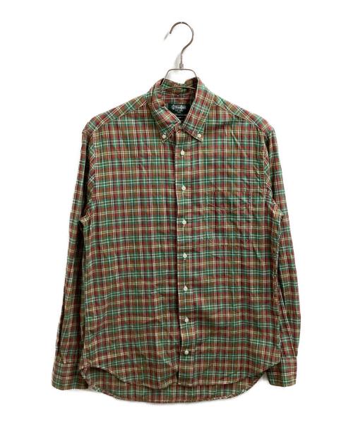 GITMAN BROS VINTAGE（ギットマン ブラザーズ ヴィンテージ）GITMAN BROS VINTAGE (ギットマン ブラザーズ ヴィンテージ) UNITED ARROWS (ユナイテッドアローズ) チェックシャツ グリーン サイズ:15　1/2の古着・服飾アイテム