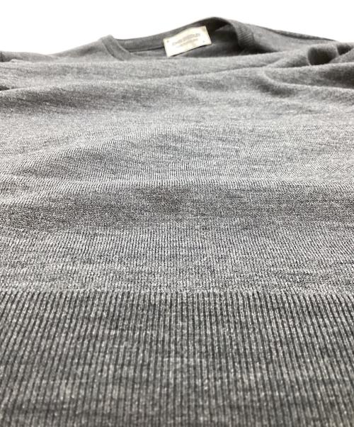 JOHN SMEDLEY（ジョンスメドレー）JOHN SMEDLEY (ジョンスメドレー) メリノウールニット グレー サイズ:Ｍの古着・服飾アイテム