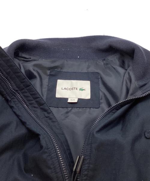 LACOSTE（ラコステ）LACOSTE (ラコステ) 防風・撥水タンカースジャケット / BH117EL ネイビー サイズ:Mの古着・服飾アイテム