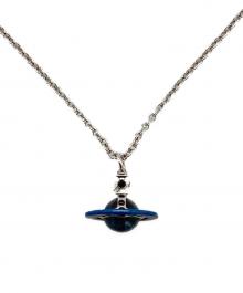 Vivienne Westwood（ヴィヴィアンウエストウッド）の古着「Petite Original Orb Pendant / プチオリジナルオーブペンダント / 630203CH-02P403-IM」｜ブルー