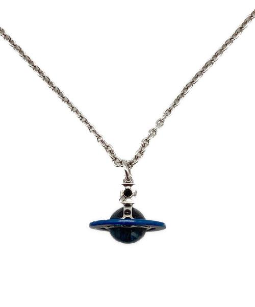 Vivienne Westwood（ヴィヴィアンウエストウッド）Vivienne Westwood (ヴィヴィアンウエストウッド) Petite Original Orb Pendant / プチオリジナルオーブペンダント / 630203CH-02P403-IM ブルーの古着・服飾アイテム