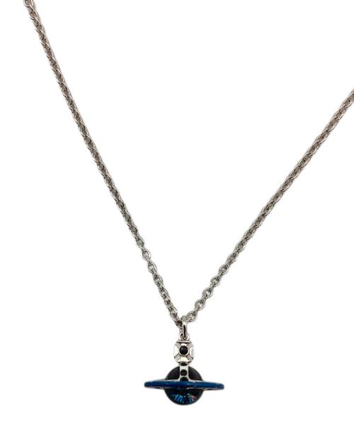 Vivienne Westwood（ヴィヴィアンウエストウッド）Vivienne Westwood (ヴィヴィアンウエストウッド) Petite Original Orb Pendant / プチオリジナルオーブペンダント / 630203CH-02P403-IM ブルーの古着・服飾アイテム