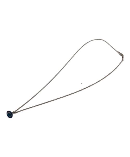Vivienne Westwood（ヴィヴィアンウエストウッド）Vivienne Westwood (ヴィヴィアンウエストウッド) Petite Original Orb Pendant / プチオリジナルオーブペンダント / 630203CH-02P403-IM ブルーの古着・服飾アイテム