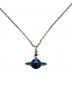 Vivienne Westwood（ヴィヴィアンウエストウッド）の古着「Petite Original Orb Pendant / プチオリジナルオーブペンダント / 630203CH-02P403-IM」｜ブルー