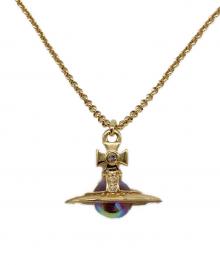 Vivienne Westwood（ヴィヴィアンウエストウッド）の古着「NEW TINY ORB PENDANT / ニュータイニーオーブペンダント / 63020097」｜ゴールド