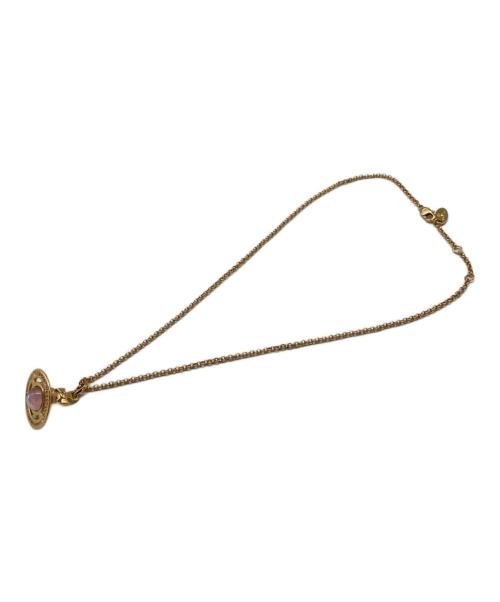 Vivienne Westwood（ヴィヴィアンウエストウッド）Vivienne Westwood (ヴィヴィアンウエストウッド) NEW TINY ORB PENDANT / ニュータイニーオーブペンダント / 63020097 ゴールドの古着・服飾アイテム