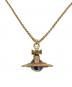 Vivienne Westwood（ヴィヴィアンウエストウッド）の古着「NEW TINY ORB PENDANT / ニュータイニーオーブペンダント / 63020097」｜ゴールド