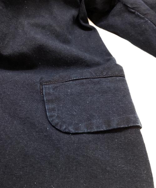 ROBE DE CHAMBRE COMME DES GARCONS（ローブドシャンブル コムデギャルソン）ROBE DE CHAMBRE COMME DES GARCONS (ローブドシャンブル コムデギャルソン) コットンジャケット ネイビー サイズ:Mの古着・服飾アイテム