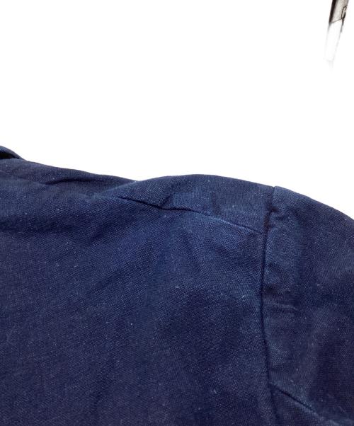 ROBE DE CHAMBRE COMME DES GARCONS（ローブドシャンブル コムデギャルソン）ROBE DE CHAMBRE COMME DES GARCONS (ローブドシャンブル コムデギャルソン) コットンジャケット ネイビー サイズ:Mの古着・服飾アイテム