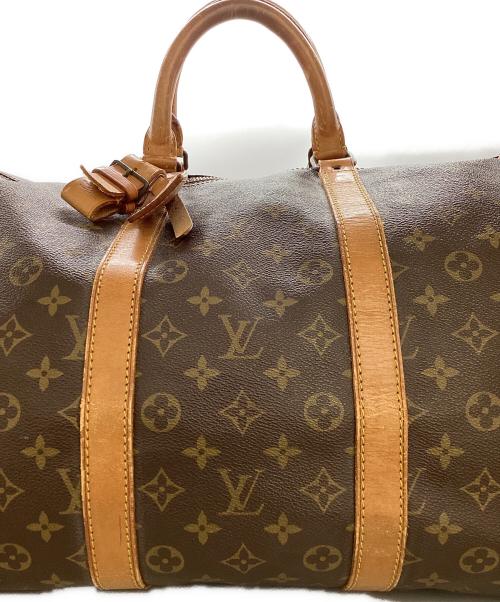 LOUIS VUITTON（ルイ ヴィトン）LOUIS VUITTON (ルイ ヴィトン) キーポル55 トラベルバッグ 	旧型 M41424 ブラウンの古着・服飾アイテム