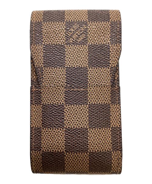 LOUIS VUITTON（ルイ ヴィトン）LOUIS VUITTON (ルイ ヴィトン) シガレットケース/ダミエ/N63024 ブラウンの古着・服飾アイテム