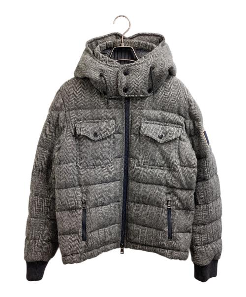 MONCLER（モンクレール）MONCLER (モンクレール) FLORIAN DOWN JACKET グレー サイズ:1の古着・服飾アイテム