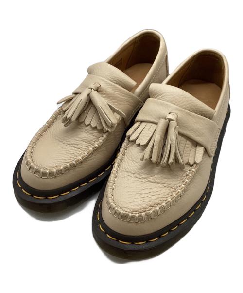 Dr.Martens（ドクターマーチン）Dr.Martens (ドクターマーチン) ADRIAN VIRGNIA タッセルローファー ベージュ サイズ:UK3の古着・服飾アイテム