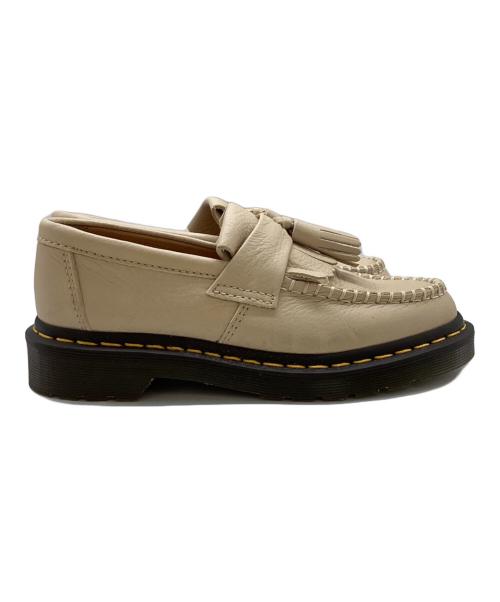 Dr.Martens（ドクターマーチン）Dr.Martens (ドクターマーチン) ADRIAN VIRGNIA タッセルローファー ベージュ サイズ:UK3の古着・服飾アイテム
