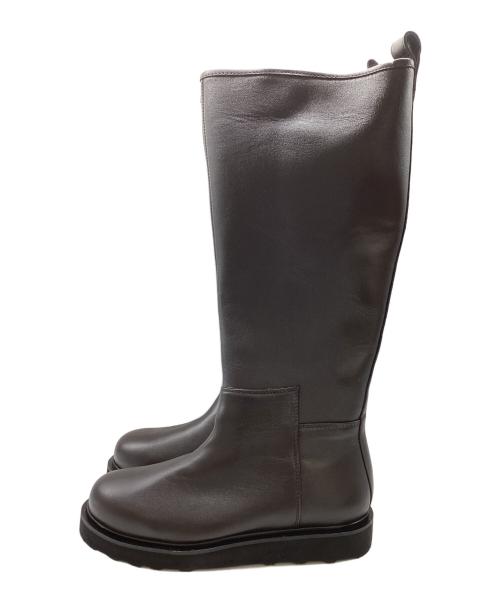 Caminando（カミナンド）CAMINANDO (カミナンド) RIDING LONG BOOTS　/　21122W ブラウン サイズ:8の古着・服飾アイテム