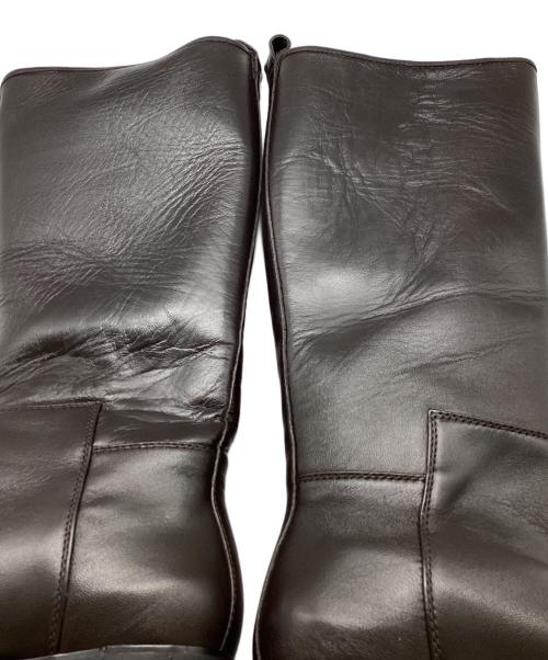 Caminando（カミナンド）CAMINANDO (カミナンド) RIDING LONG BOOTS　/　21122W ブラウン サイズ:8の古着・服飾アイテム