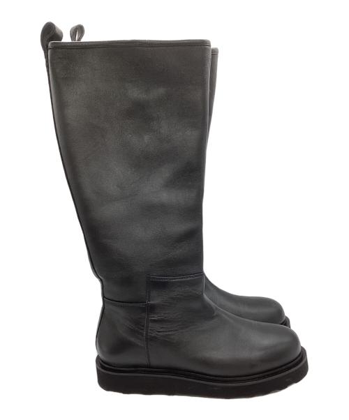 Caminando（カミナンド）Caminando (カミナンド) RIDING LONG BOOTS　/　21122W ブラック サイズ:8の古着・服飾アイテム