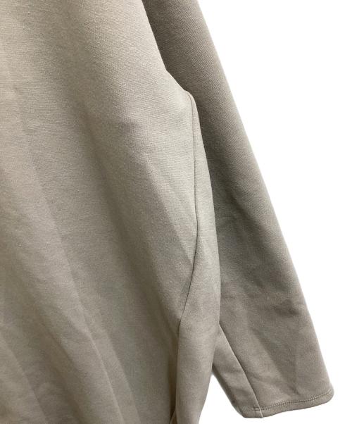 mizuiro-ind（ミズイロインド）mizuiro-ind (ミズイロインド) クルーネックコクーンプルオーバー ベージュ サイズ:表記無しの古着・服飾アイテム