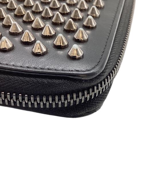 Christian Louboutin（クリスチャン・ルブタン）Christian Louboutin (クリスチャン・ルブタン) パネトーネウォレット  ブラックの古着・服飾アイテム