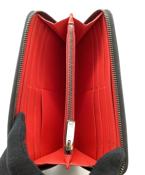 Christian Louboutin（クリスチャン・ルブタン）Christian Louboutin (クリスチャン・ルブタン) パネトーネウォレット  ブラックの古着・服飾アイテム