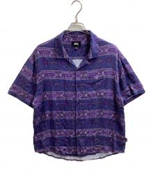 stussy（ステューシー）の古着「Baroque Shirt　/　1110099」｜パープル