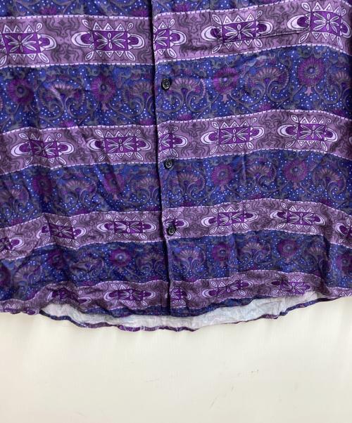 stussy（ステューシー）stussy (ステューシー) Baroque Shirt　/　1110099 パープル サイズ:Mの古着・服飾アイテム