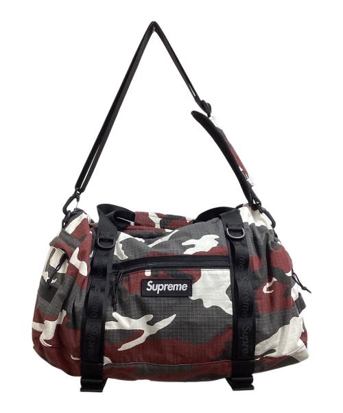 SUPREME（シュプリーム）SUPREME (シュプリーム) 26SS RED CAMO CORDURA DUFFLE BAG ブラック×レッドの古着・服飾アイテム