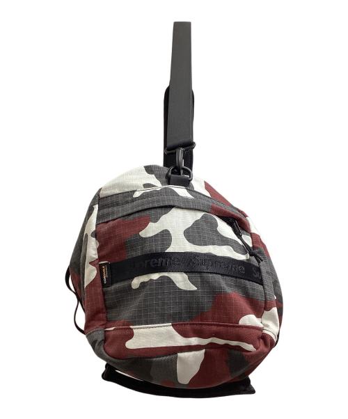 SUPREME（シュプリーム）SUPREME (シュプリーム) 26SS RED CAMO CORDURA DUFFLE BAG ブラック×レッドの古着・服飾アイテム