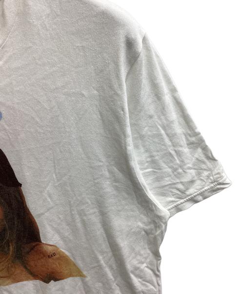 Hysteric Glamour（ヒステリックグラマー）Hysteric Glamour (ヒステリックグラマー) SKOLOCT (スコロクト) プリントTシャツ ホワイト サイズ:Lの古着・服飾アイテム
