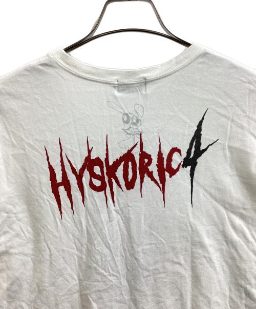 Hysteric Glamour（ヒステリックグラマー）Hysteric Glamour (ヒステリックグラマー) SKOLOCT (スコロクト) プリントTシャツ ホワイト サイズ:Lの古着・服飾アイテム