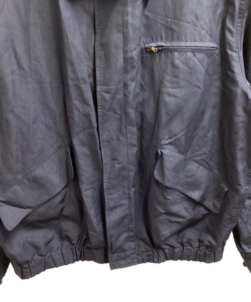 dunhill（ダンヒル）dunhill (ダンヒル) シルクリネンブルゾン/イタリア製 ネイビー サイズ:XLの古着・服飾アイテム