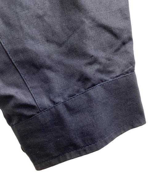 dunhill（ダンヒル）dunhill (ダンヒル) シルクリネンブルゾン/イタリア製 ネイビー サイズ:XLの古着・服飾アイテム