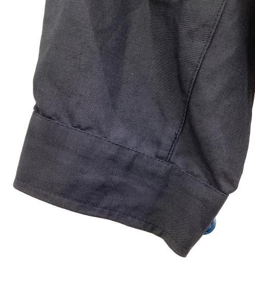 dunhill（ダンヒル）dunhill (ダンヒル) シルクリネンブルゾン/イタリア製 ネイビー サイズ:XLの古着・服飾アイテム